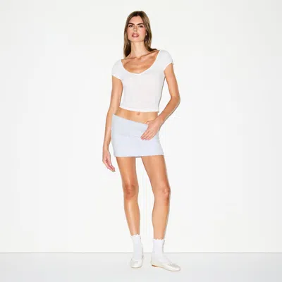 Skims Ultra Light Jersey In White