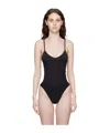 Skims Black Hook-eye Waist Trainer In Nude