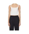 Skims White Sweater Pointelle Camisole In White