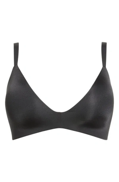 Skims Wireless Form T-shirt Demi Bra In Black