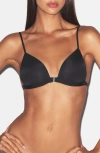 Skims Wireless Form Triangle Bra In Black