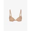 Skims Ultimate Tear-drop Stretch-woven Push-up Bra In Clay