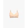 Skims Fits Everybody Crossover Bralette In Faded Nectar