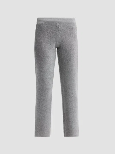 Skims Women's Sherpa Knit Pants In Gray