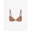 Skims Womens Sien Ultimate Tear-drop Stretch-woven Push-up Bra In Sienna