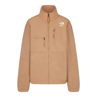 Pre-owned Skims Women's  X Tnf 1995 Retro Denali Fleece Jacket In Ochre