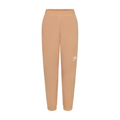 Pre-owned Skims Women's  X Tnf 1995 Retro Denali Fleece Pant In Ochre In Brown