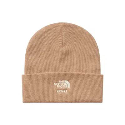 Pre-owned Skims Women's  X Tnf Logo Beanie In Ochre