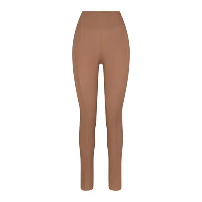 Pre-owned Skims Women's  X Tnf Refina Legging In Sienna