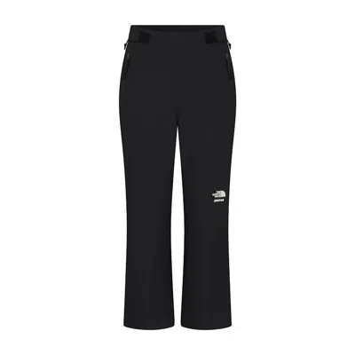Pre-owned Skims Women's  X Tnf Woven Seam Taped Pant In Onyx