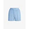 Skims Womens  Boyfriend Loose Jersey Boxer Shorts