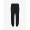 Skims Womens Onyx Elasticated-waist Fleece Jogging Bottoms