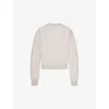 Skims Womens Round-neck Cotton-blend Sweatshirt Oatmeal Heather