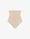 Skims Womens Sand Sculpting High-rise Stretch-woven Briefs In Nude (lingerie)