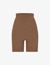 Skims Womens Jasper Sculpt Fitted Stretch-woven Shorts