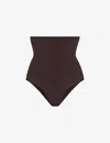 Skims Womens Espresso Sculpting High-rise Stretch-woven Briefs