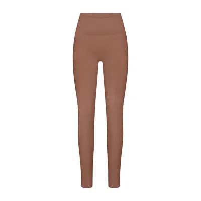 Skims Wool Rib In Sienna