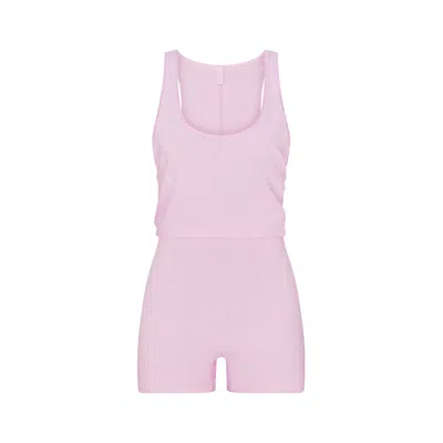 Skims Worn In Jersey In Baby Pink