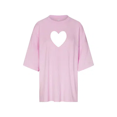 Skims Worn In Jersey In Baby Pink