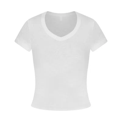 Skims Worn In Jersey In White