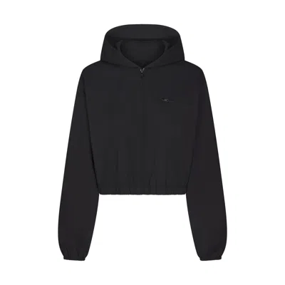 Skims Woven Cotton In Onyx