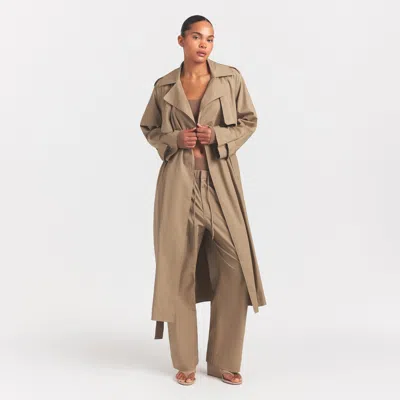 Skims Woven Cotton In Brown