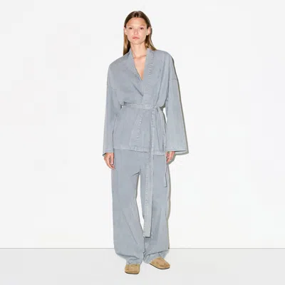 Skims Woven Lounge In Blue