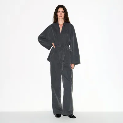 Skims Woven Lounge In Gray