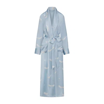 Skims Woven Shine In Aero Wing Hearts Print