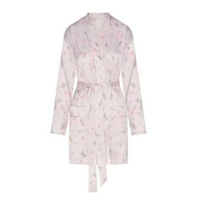 Skims Woven Shine In Barely Pink Snack Bag