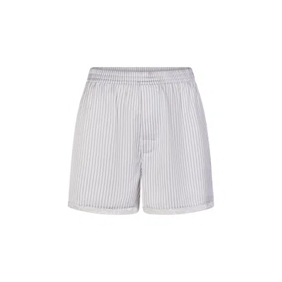 Skims Woven Shine In White