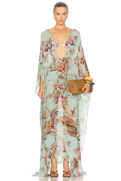Skims X Cavalli Long Kaftan In Multi