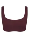 Skims X Nike Scoop-neck Sports Bra In Red