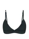 Skims X Nike Triangle Bra In Black
