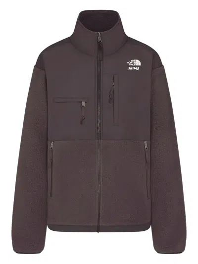 Skims X The North Face 1995 Denali Zip-up Jacket In Brown