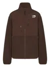 Skims X The North Face 1995 Retro Denali Fleece Zip-up Jacket In Brown