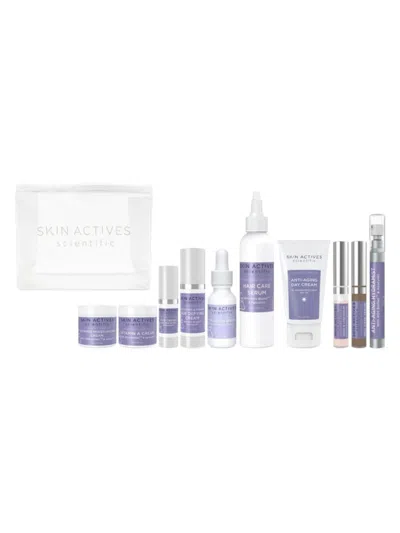 Skin Actives Scientific 10-piece The True Advanced Ageless Skincare Kit In White
