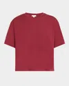 Skin Cali & Christine Organic Cotton Lounge Set In Wine