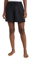 Skin Camille Shorts With Pockets Black In Black