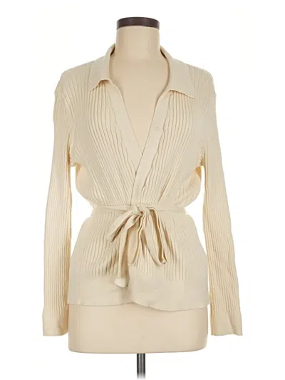 Pre-owned Skin Cardigan Sweater In Tan