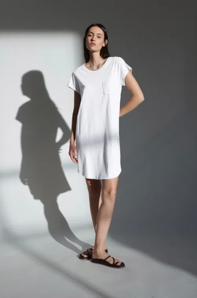 Skin Carissa Sleep Shirt In White