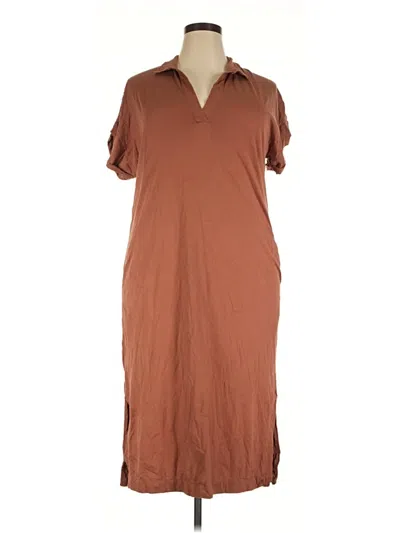 Pre-owned Skin Casual Dress In Brown