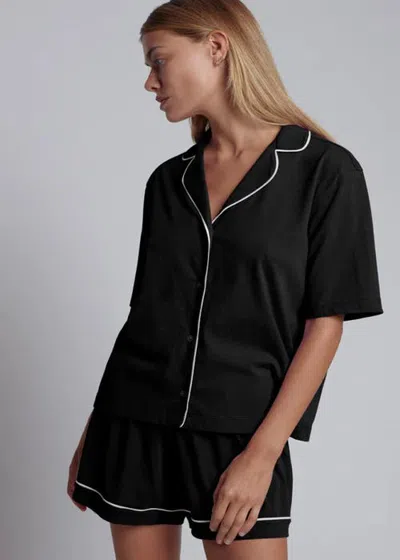 Skin Cayla Short Pj Set In Black