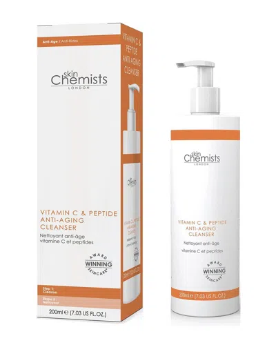 Skin Chemists Skinchemists Unisex 7.0oz Vitamin C And Peptide Cleanser In White