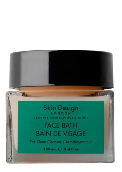 Skin Design London Face Bath Cleanser 100ml In White