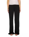 Skin Dolce Wide Leg Pant In Black In Black