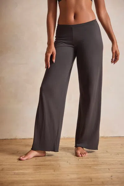 Skin Double Layer Pant In Black