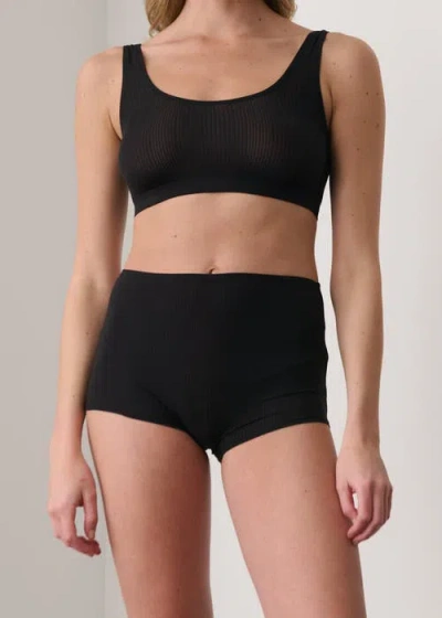 Skin Dreamy Boyshort In Black