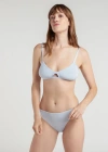 Skin Dreamy Bralette In Fog Grey