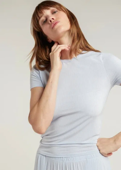 Skin Dreamy Shortsleeve In Fog Grey